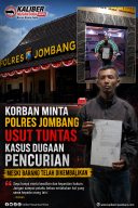 Korban Minta Polres Jombang Usut Tuntas Kasus Dugaan Pencurian Meski Barang Telah Dikembalikan