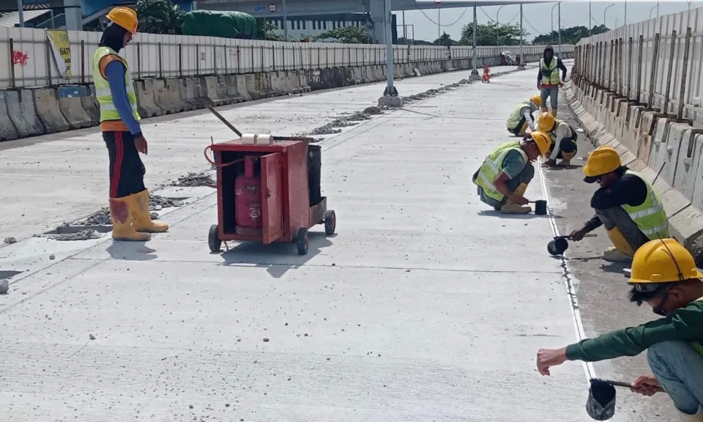 Lebihi Target, Progres Peningkatan Kapasitas Tol Surabaya–Gempol Capai 59,62 Persen