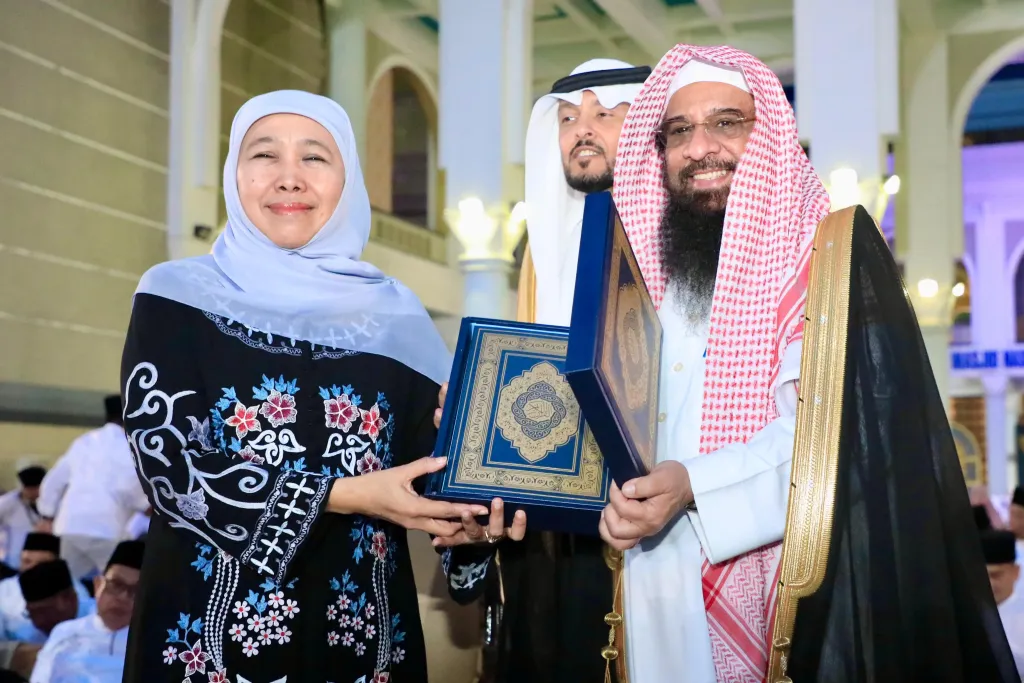 Gubernur Khofifah Sampaikan Terimakasih Atas Izin Kampung Haji Indonesia di Makkah